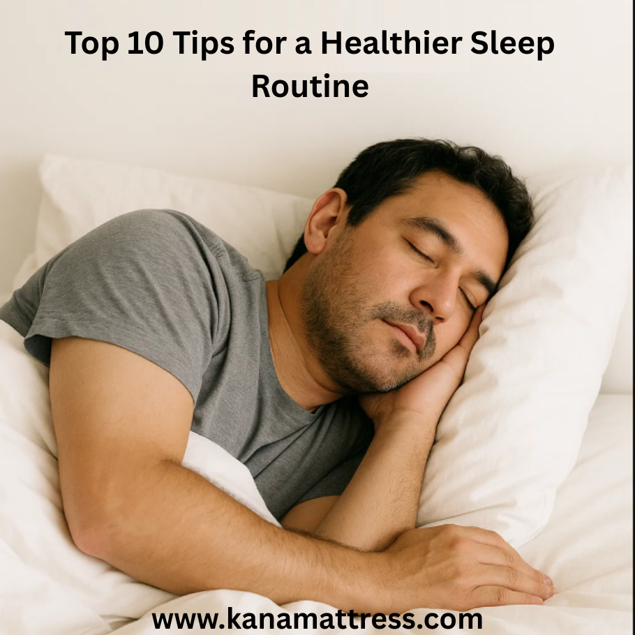Top 10 Tips for a Healthier Sleep Routine