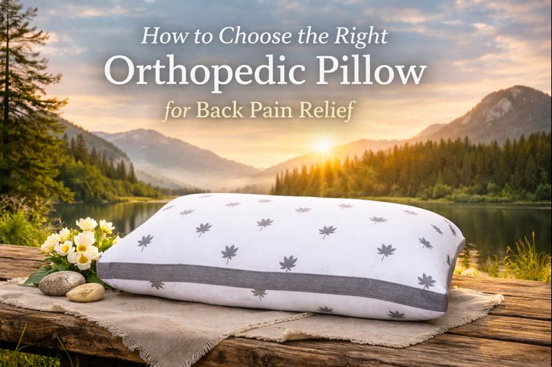How to Choose the Right Orthopedic Pillow for Back Pain Relief