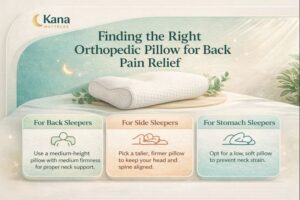 How to Choose the Right Orthopedic Pillow for Back Pain

